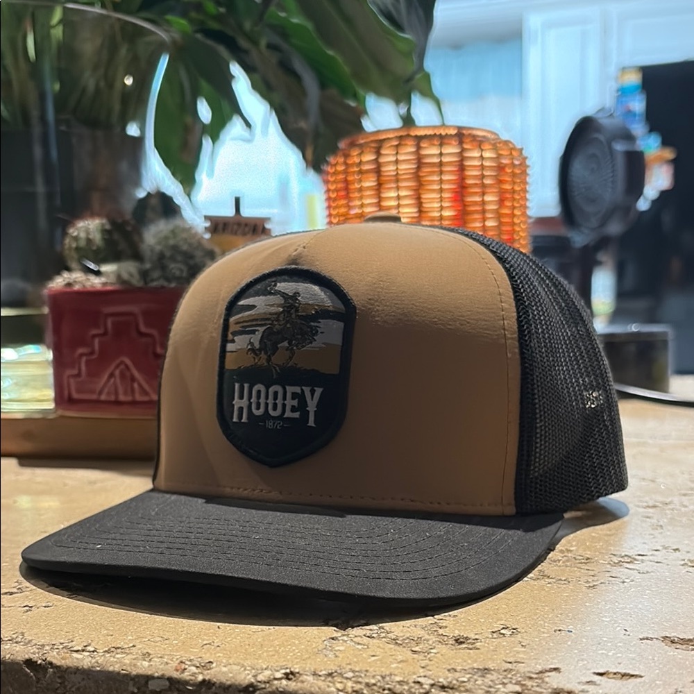 Hooey Brown and Black Logo Cap